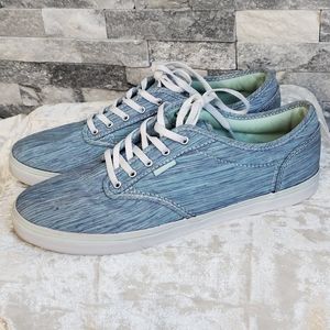 Vans Blue Low Tops